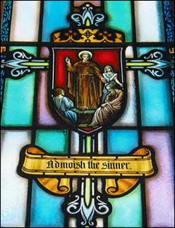 admonish sinners