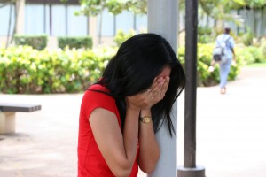 Crying girl